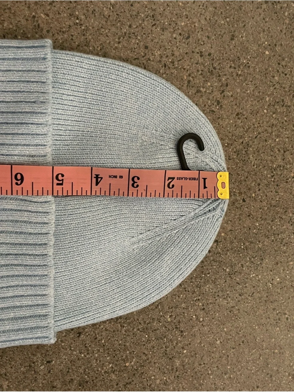 Time and Tru NWT Light Blue Winter Beanie Fold Hat